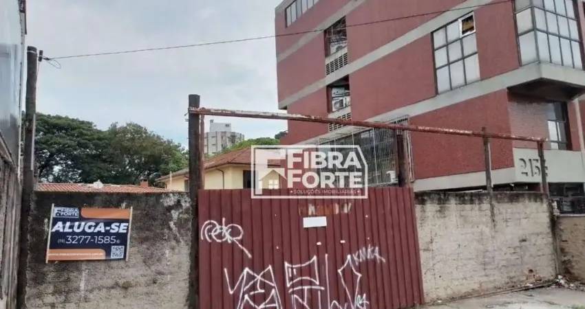 Terreno comercial para alugar na Avenida Doutor Moraes Salles, Jardim Guarani, Campinas