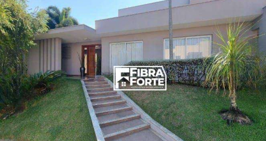 Casa com 5 dormitórios para alugar, 437 m² por R$ 17.735,00/mês - Swiss Park - Campinas/SP