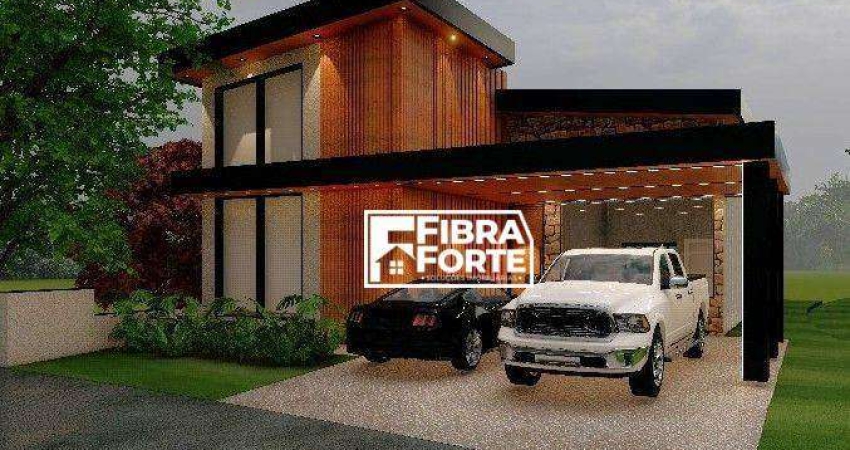 Casa com 3 dormitórios, todos suite, 180 m² por R$ 1.790.000 - Condominio Acacias -- Paulínia/SP