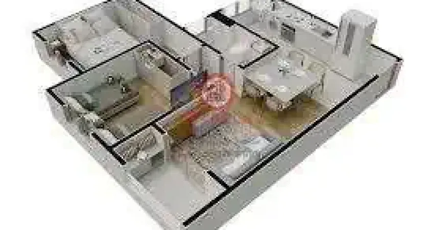 Apartamento à venda em jardim maria amélia, jacareí, 2 quartos