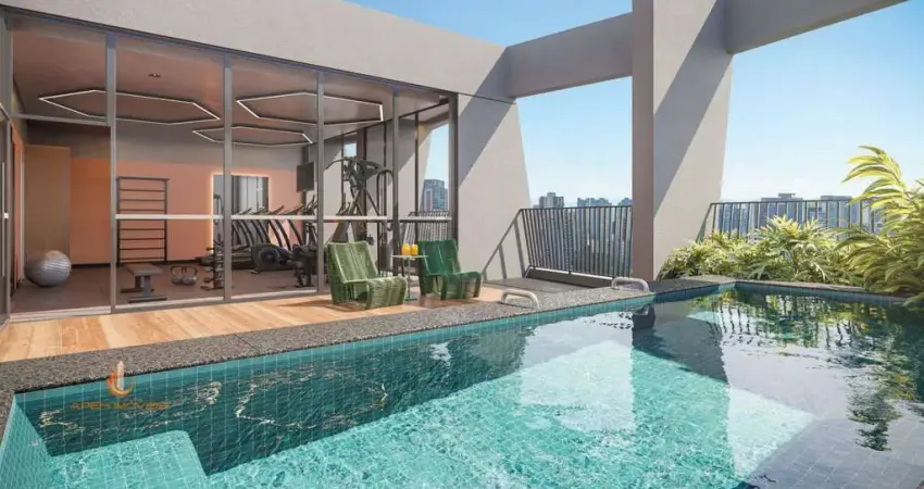 Moema apartamento studio a venda 1 dormitorio 26m² sem vaga novo com lazer completo