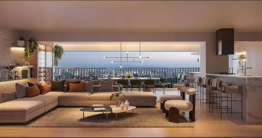 Brooklin Apartamento A Venda 4 Dormitórios 164m² 2 Vagas Novo Com Lazer Completo