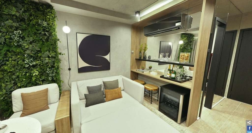 Brooklin apartamento A Venda Studio 1 Dormitório 24m² Com ou Sem Vaga Novo Com Lazer Completo.