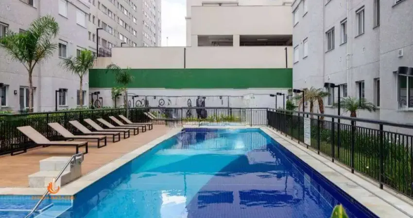 Brás apartamento a venda 2 dormitórios 38m² novo pronto para morar com lazer completo