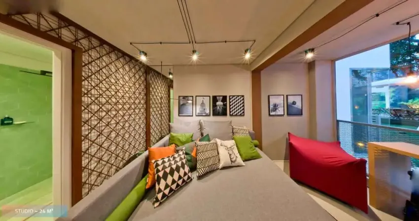 Pinheiros Apartamento A Venda Studio 25 m² Novo Pronto Para Morar Com Lazer Completo!