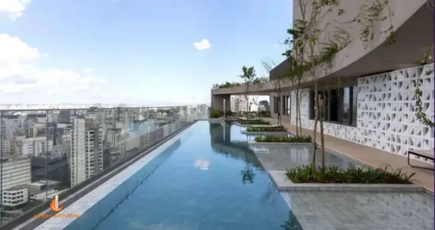 Higienópolis apartamento a venda 1 dormitório 31m² novo pronto para morar