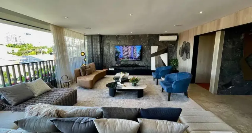 Vila Nova Conceicao Cobertura A Venda 4 Dormitorios 338m2 4 Vagas Novo Com lazer Completo Vista para Parque Ibirapuera