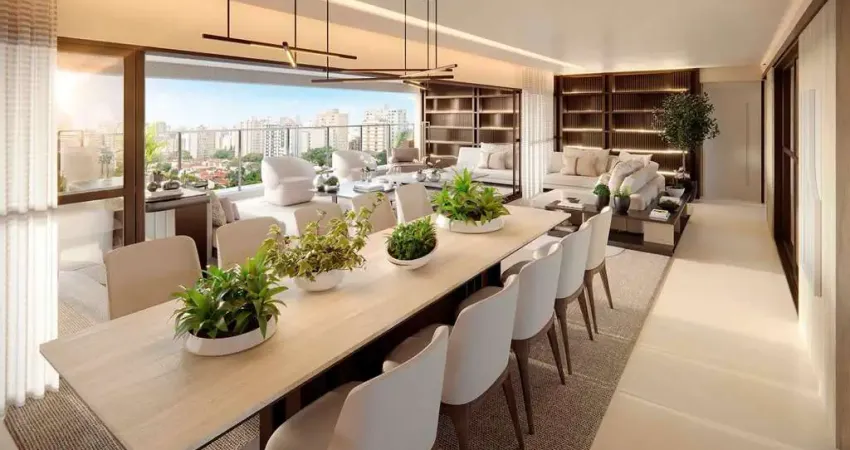 Brooklin apartamento A Venda 4 Dormitórios 262m² 4 Suítes 4 Vagas Novo Com Lazer Completo!