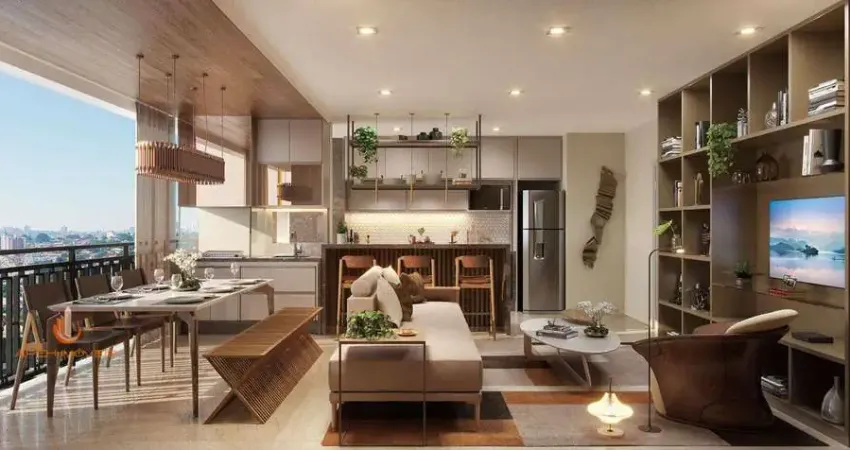 Brooklin apartamento studio a venda 1 dormitório 30m² novo com lazer completo