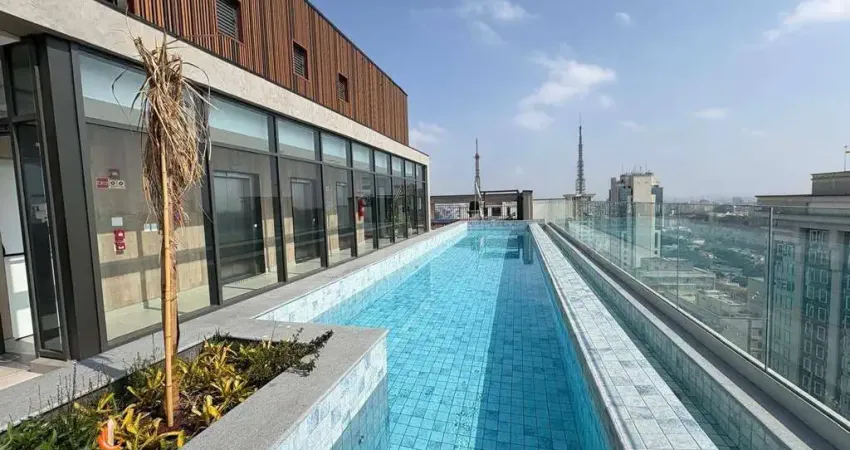 Higienópolis apartamento a venda 1 dormitório 36m² 1 vaga novo pronto para morar