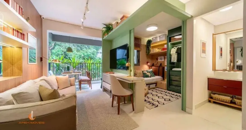 Brooklin apartamento venda 2 dormitórios 40m² novo pronto p morar.