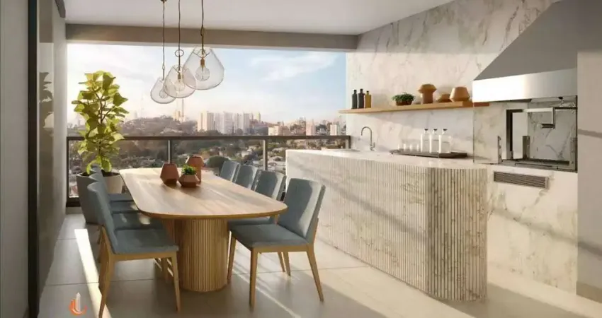 Perdizes apartamento a venda 3 dormitórios com suíte com 91 m2 2 vagas novo com lazer completo.