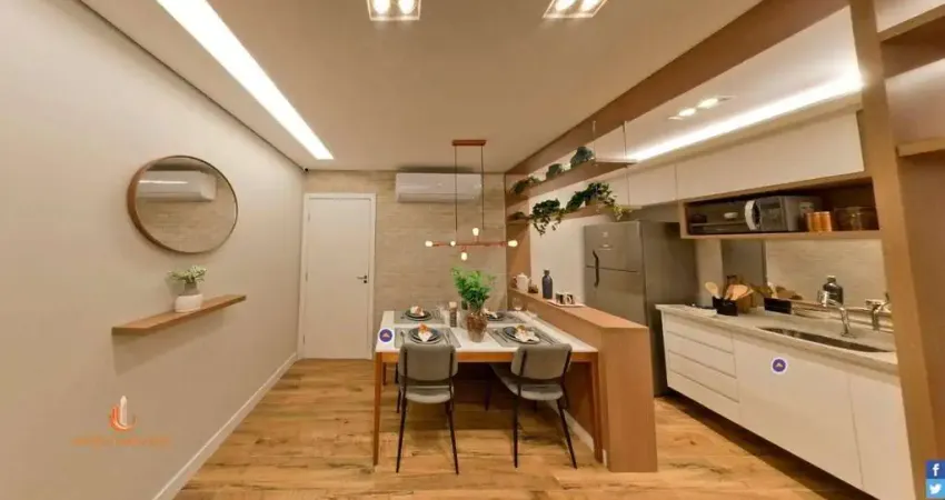 Campo limpo apartamento de 2 dormitórios com 42m2  novo com lazer completo ótima localização.