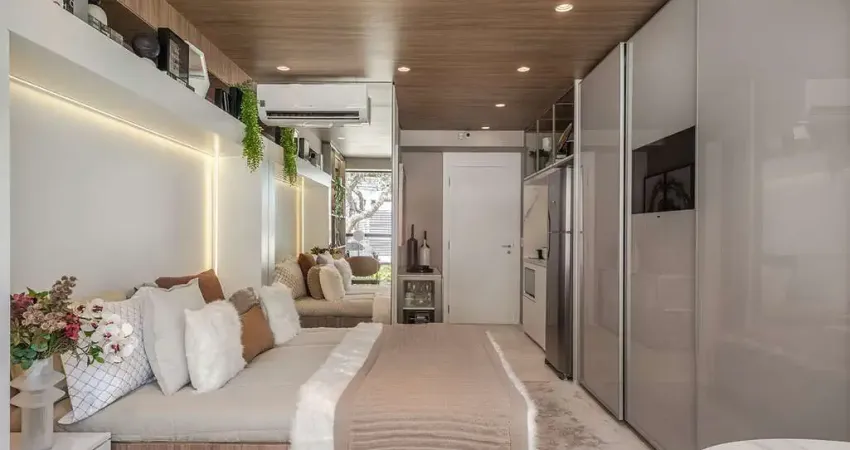Brooklin Apartamento A Venda 1 Dormitorios 32m² 1 Vaga Novo Com Lazer Completo