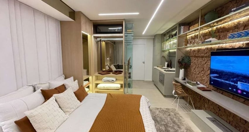 Ibirapuera apartamento venda studio 27m2. novo com lazer completo