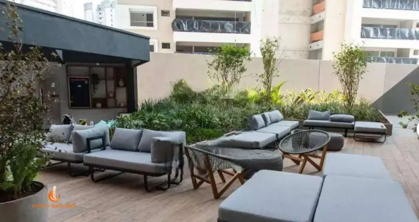 Chácara klabin apartamento studio a venda 1 dormitório 25m² novo pronto para morar com lazer completo