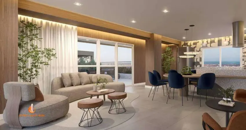 Jardim aurelia apartamento studio a venda 1 dormitório 29m² novo com lazer completo