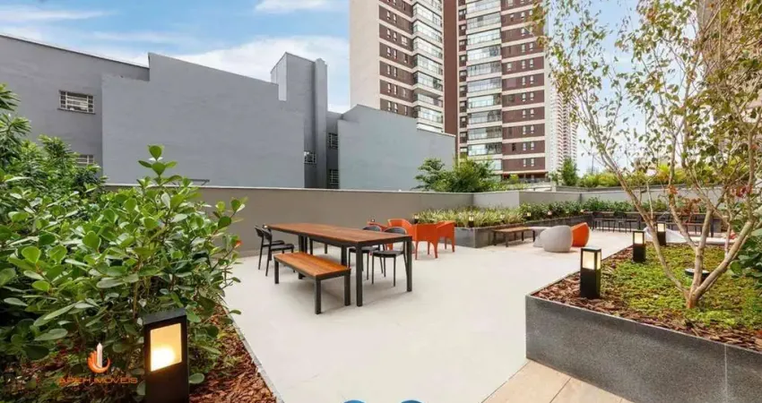 Brooklin apartamento studio a venda 1 dormitório 25m² novo pronto para morar com lazer completo