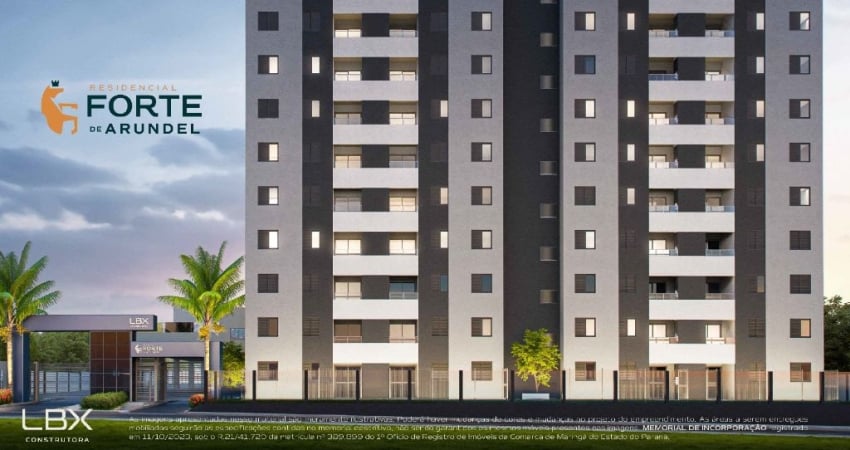 Lindo apartamento na planta com escritório e sacada com churrasqueira