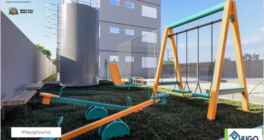 Lindo apartamento de 2 quartos na planta - Jardim Alvorada