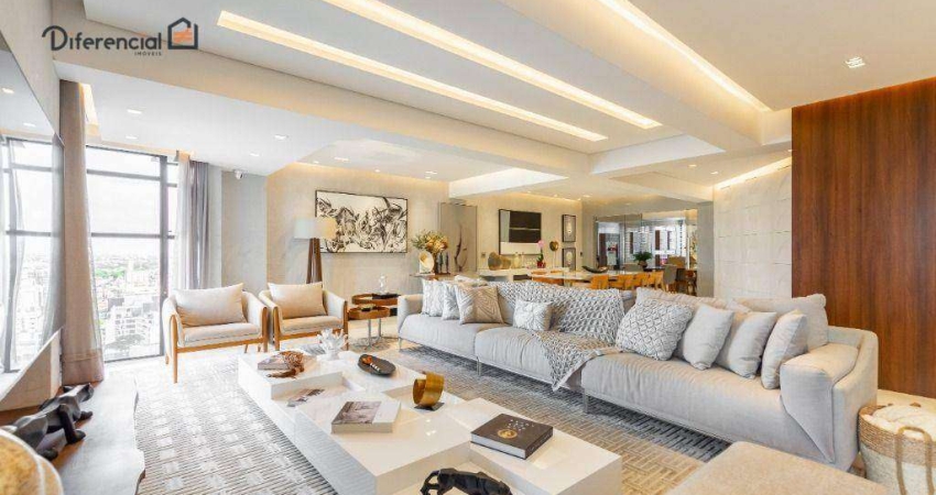 Apartamento com 3 dormitórios à venda, 305 m² por R$ 4.199.000,00 - Água Verde - Curitiba/PR