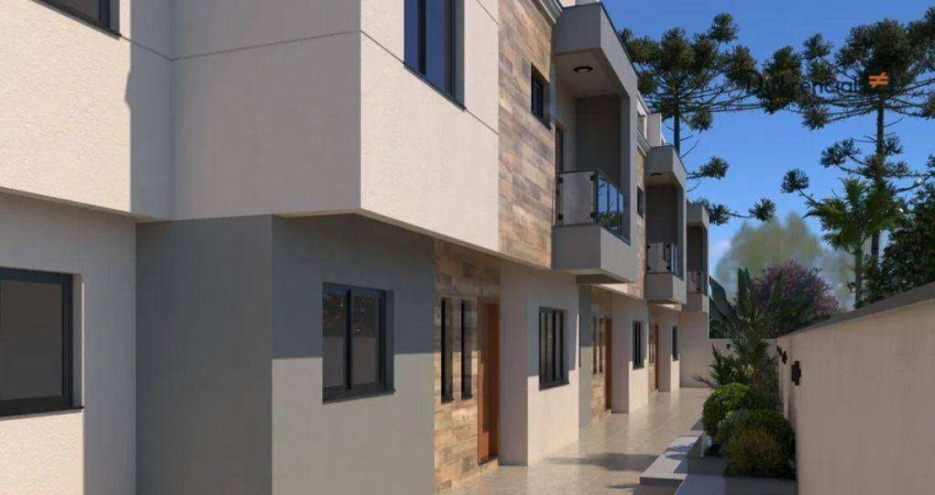 Sobrado com 3 dormitórios à venda, 179 m² por R$ 1.092.000,00 - Guabirotuba - Curitiba/PR