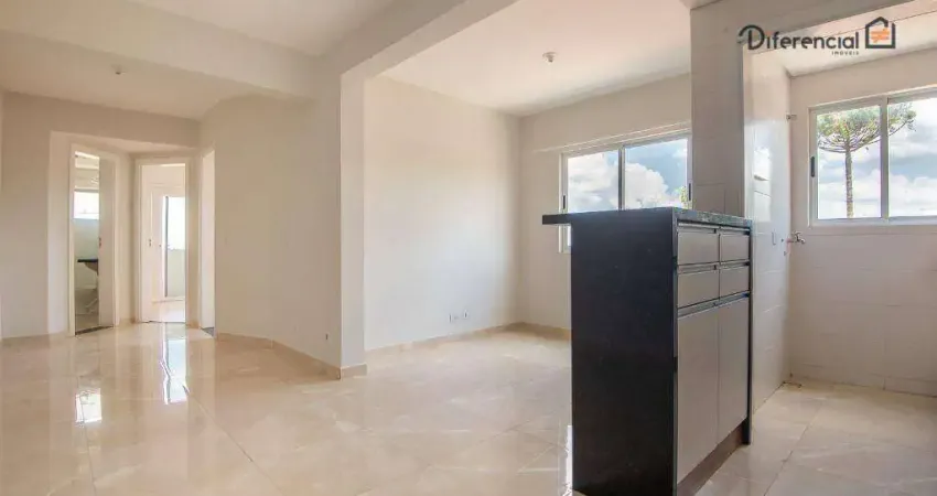 Apartamento com 2 dormitórios para alugar, 55 m² por r$ 2.383,14/mês - boqueirão - curitiba/pr