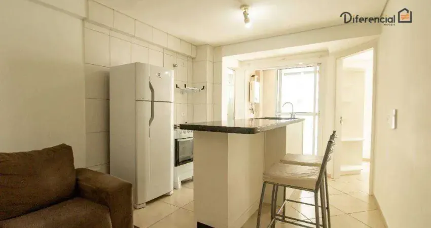 Studio com 1 dormitório para alugar, 29 m² por r$ 2.184,78/mês - alto da glória - curitiba/pr