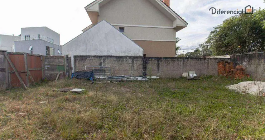 Terreno à venda, 366 m² por R$ 850.000,00 - Santa Felicidade - Curitiba/PR