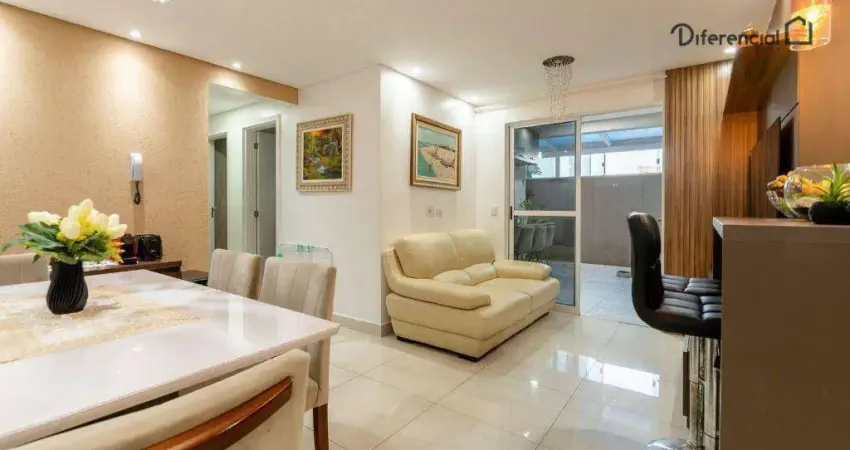 Apartamento com 3 dormitórios à venda, 78 m² por R$ 699.000,00 - Novo Mundo - Curitiba/PR