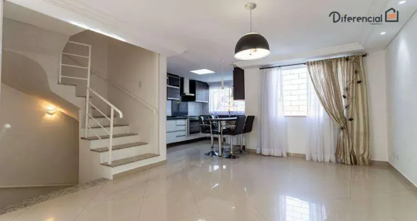 Sobrado com 3 dormitórios, 179 m² - venda por r$ 790.000,00 ou aluguel por r$ 4.722,06/mês - tingui - curitiba/pr