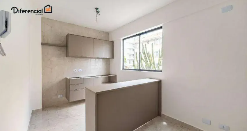 Studio com 1 dormitório à venda, 22 m² por r$ 295.000,00 - jardim botânico - curitiba/pr