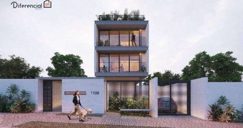 Apartamento Garden à venda, 45 m² por R$ 353.600,00 - Portão - Curitiba/PR