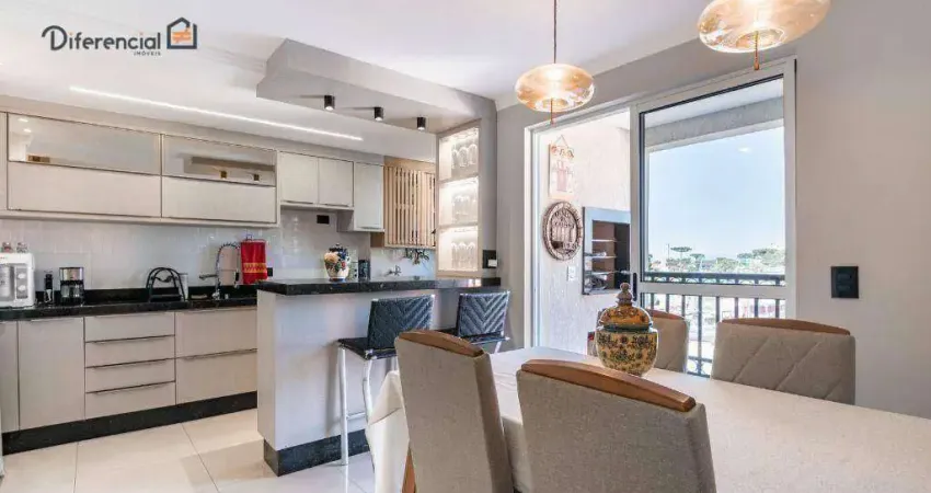 Apartamento com 2 dormitórios à venda, 64 m² por R$ 620.000,00 - Novo Mundo - Curitiba/PR