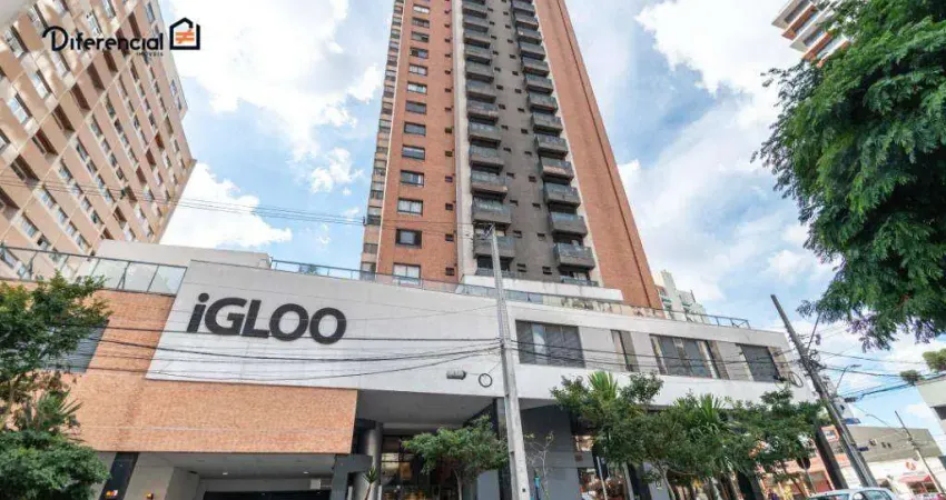 Apartamento com 2 dormitórios à venda, 62 m² por R$ 698.000,00 - Agua Verde - Curitiba/PR
