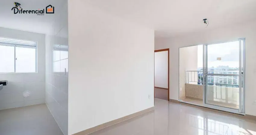 Apartamento com 2 dormitórios à venda, 42 m² por R$ 376.000 - Novo Mundo - Curitiba/PR