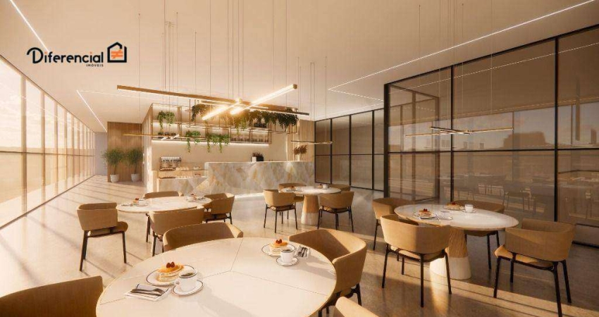 Studio com 1 dormitório à venda, 24 m² por R$ 565.825,00 - Água Verde - Curitiba/PR
