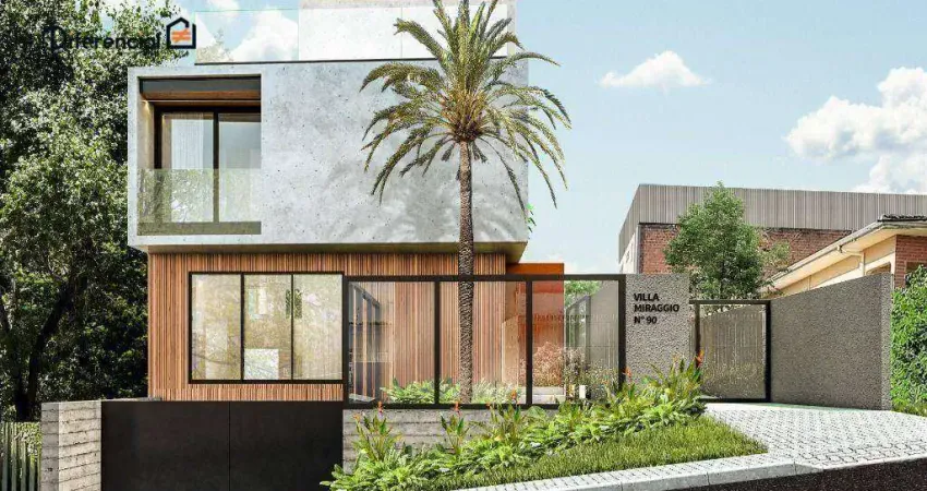 Sobrado a venda no seminário com 3 suítes e 2 vagas por r$ 1.938.725,29