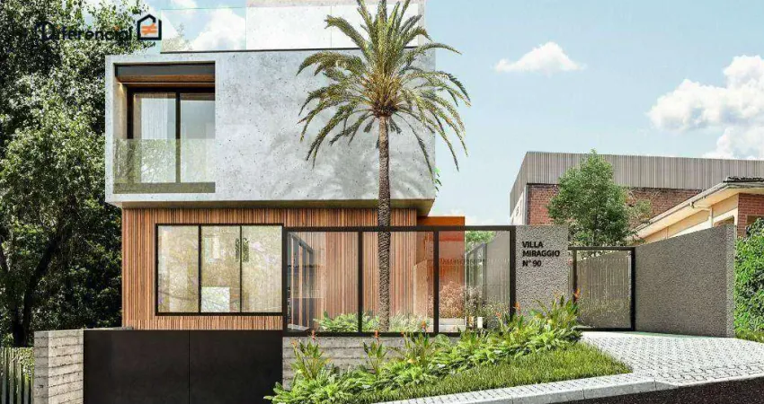 Sobrado a venda no seminário com 3 suítes e 2 vagas por r$ 2.025.414,00