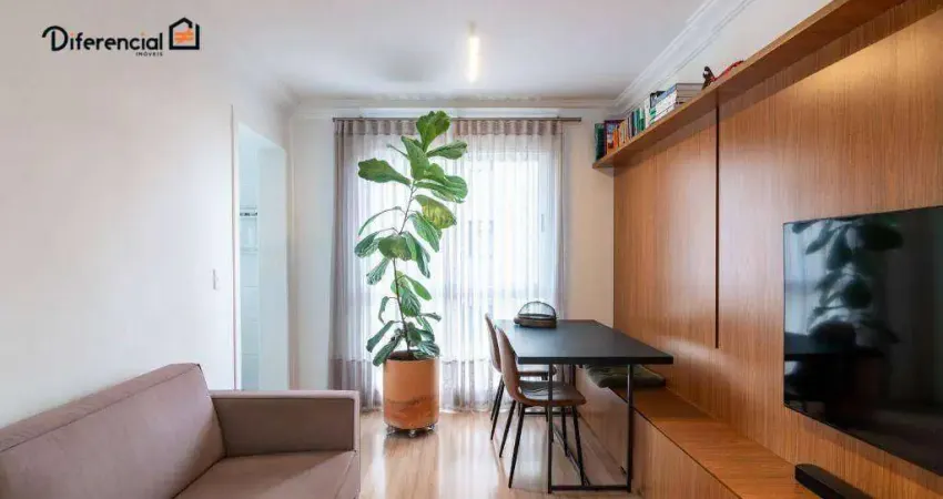 Apartamento à venda - 1 dorm - 37,5m2 - 1 vaga - novo mundo - r$ 380.000,00