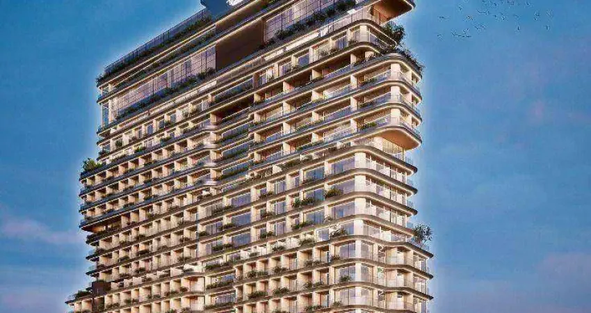 Studio com 1 dormitório à venda, 25 m² por r$ 454.033 - água verde - curitiba/pr