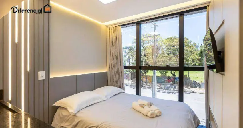 Studio com 1 dormitório para alugar, 13 m² por R$ 2.577,81/mês - Batel - Curitiba/PR