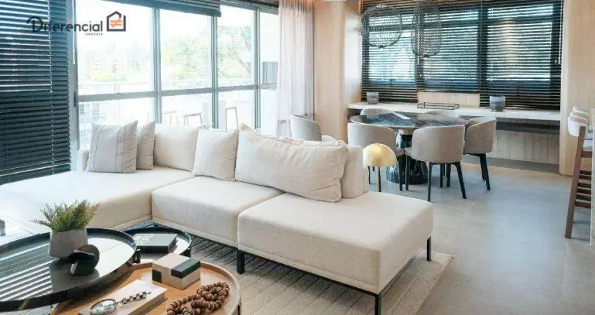 Apartamento à venda, 114 m² por R$ 1.874.849,76 - Água Verde - Curitiba/PR