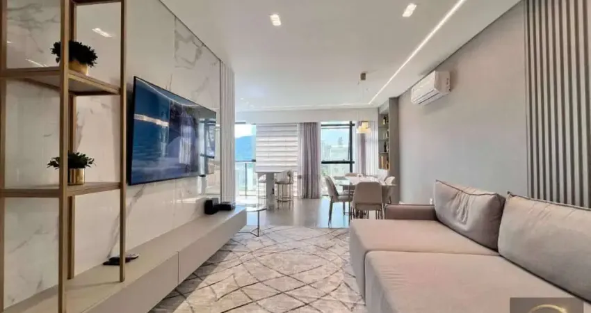 Apartamento á venda 3 suítes + 2 vagas 110m2 privativos pagamento facilitado direto com dono meia praia de itapema