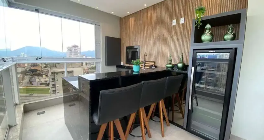 Vendo apartamento com 4 suítes + 4 vagas de garagem com 188.00m2 privativos em meia praia