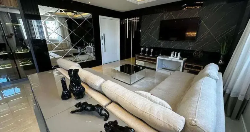 Apartamento à venda, 4 suítes sendo 1 máster 199.5m² + 3 vagas de garagem + lazer pagamento facilitado meia praia itapema sc