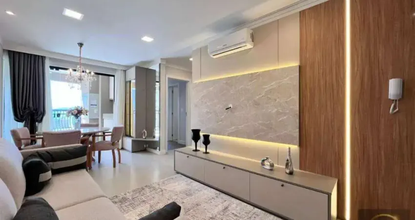 Apartamento á venda mobiliado 2 dormitórios sendo 1 suíte 70m2 privativos, pagamento facilitado direto em itapema