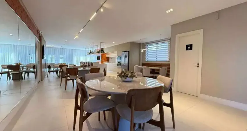 Apartamento 3 suítes  + 3 vagas de garagem + lazer completo em meia praia de itapema sc