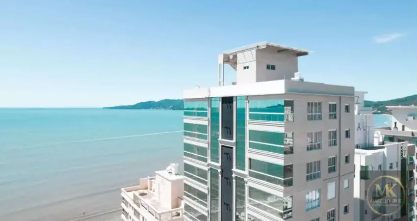 Apartamento à venda, quadra mar, meia praia  em itapema, com 4 suítes, 2 vagas, com  180m² privativo e lazer completo