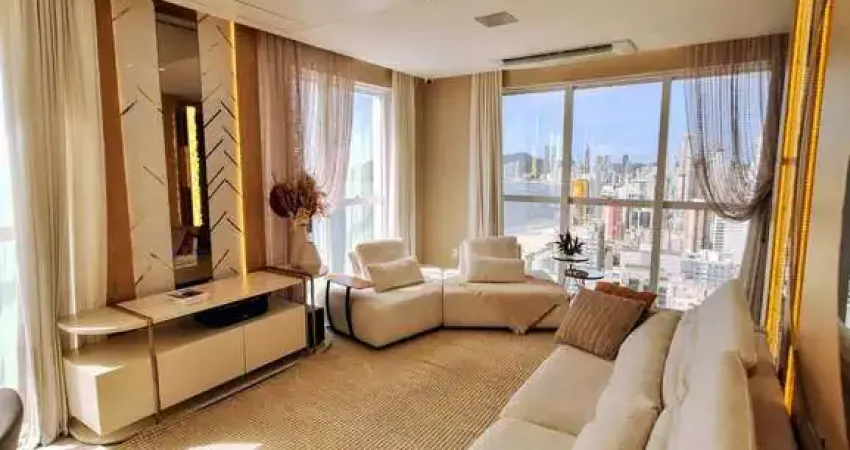 Apartamento de alto padrão 4 suítes + 3 vagas 160m2 privativos pagamento super facilitado direto proprietário balneário camboriú